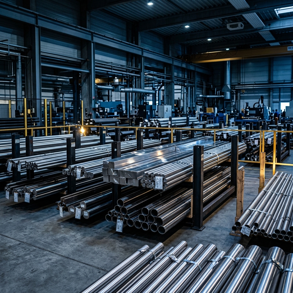Premium stainless steel bars, pipes and industrial products